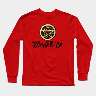 Blessed Be Pentacle Long Sleeve T-Shirt